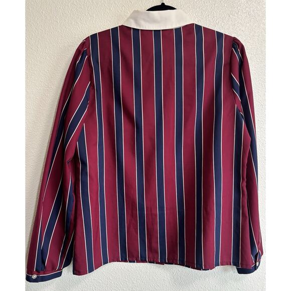 VTG Lady Arrow Size 16 Long Sleeve Button Down Made In USA Blouse Retro 70’s - Picture 2 of 8